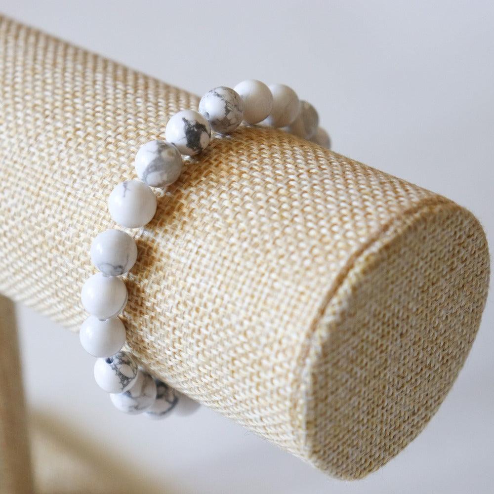 Bracelet en Howlite-2