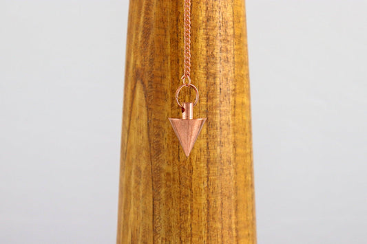Pendule Cône - Laiton cuivré-1