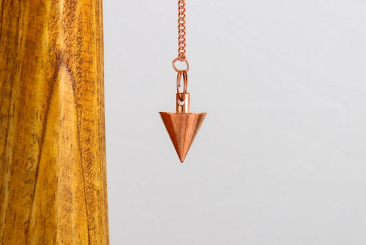 Pendule Cône - Laiton cuivré-0